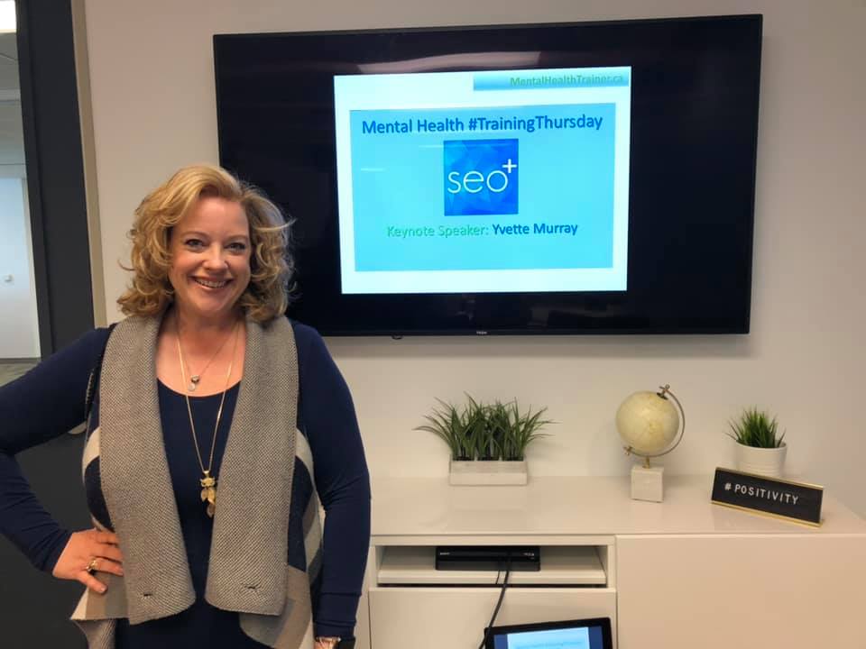 Mental health webinar with Yvette Murray